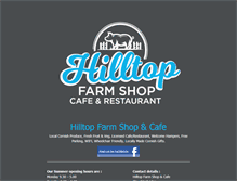 Tablet Screenshot of hilltopfarmshop.co.uk